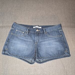 Old Navy Dark Wash Denim Women's Jean Shorts Size 12
